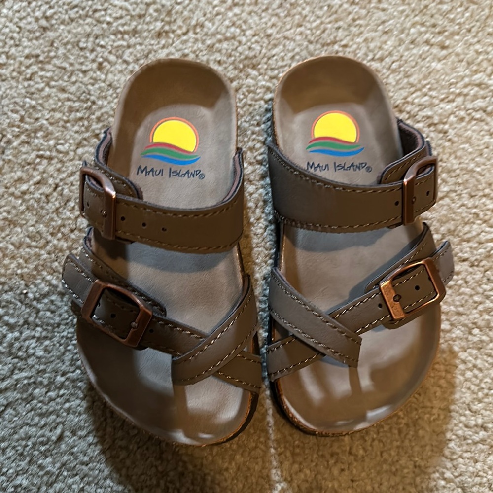 Maui Island girls sandals